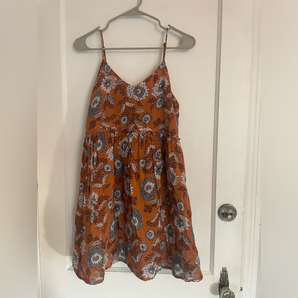 Madewell Foral Sun Dress